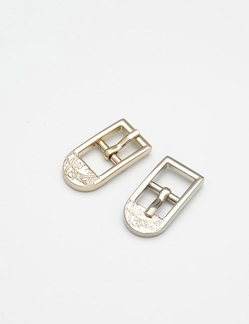 5/16" (8MM), Center Bar Buckles, Zinc Alloy, QAO8001