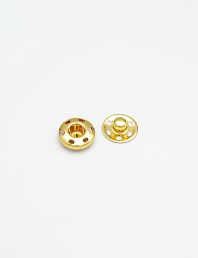 [TE005] 19L(12MM), Snap Buttons, Brass, TE005